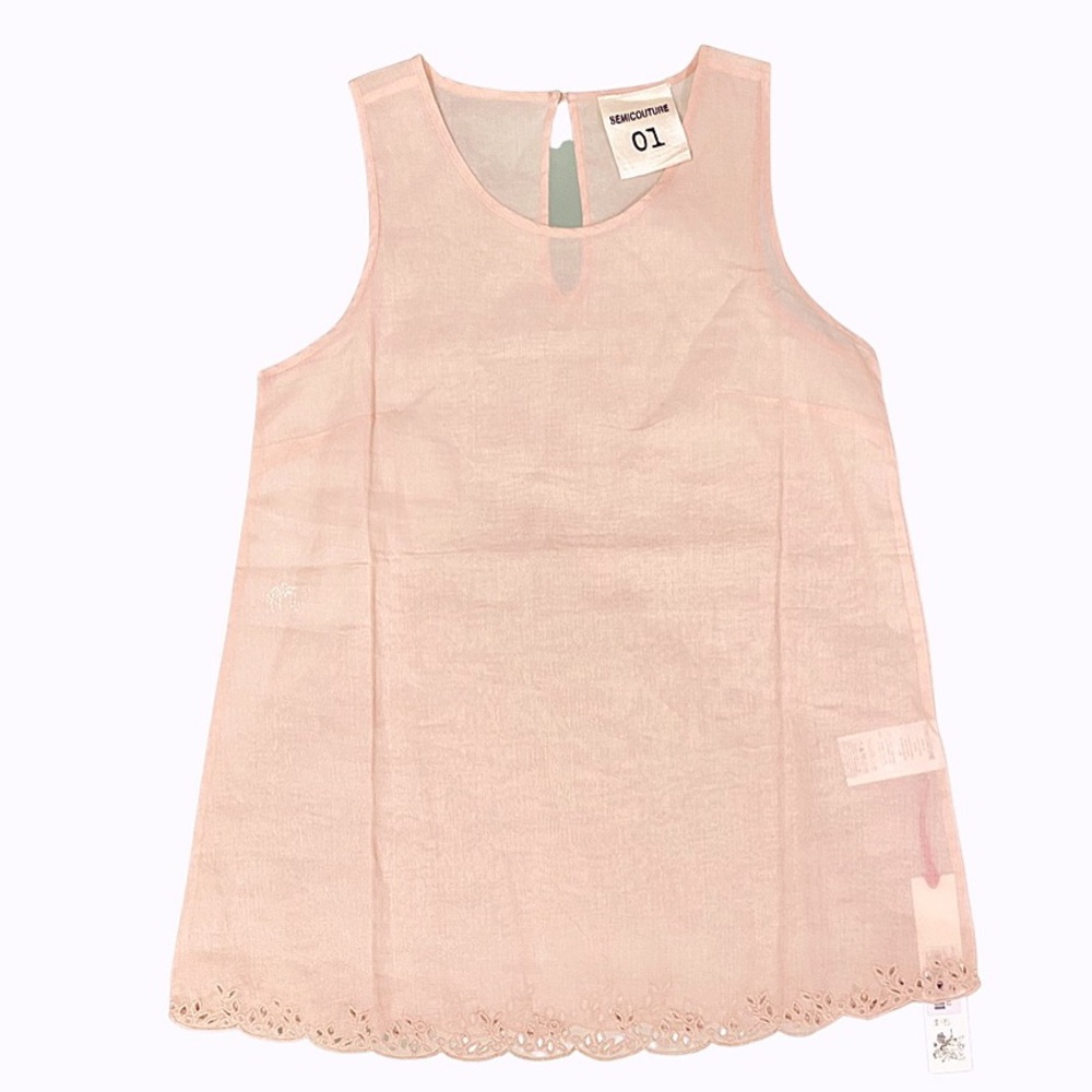 Semicouture Sleeveless Shirt